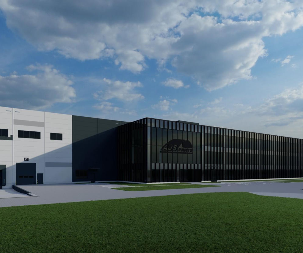 Pod Warszawą powstaje magazyn dystrybutora części samochodowych