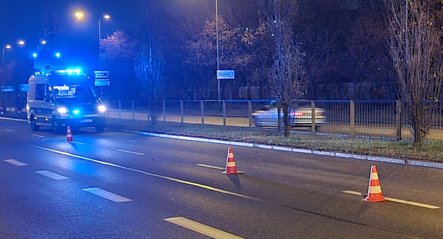 Dramat na Pradze. Samochód skosił pieszego w alei Solidarności