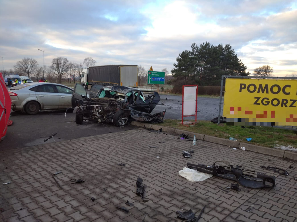 Kolejny mężczyzna nie żyje. To ofiara wypadku pod Zgorzelcem 