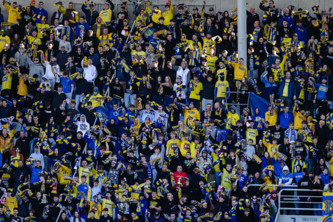 Arka Gdynia - Jagiellonia Białystok: Zdjęcia kibiców i zawodników z meczu 29. kolejki PKO BP Ekstraklasy