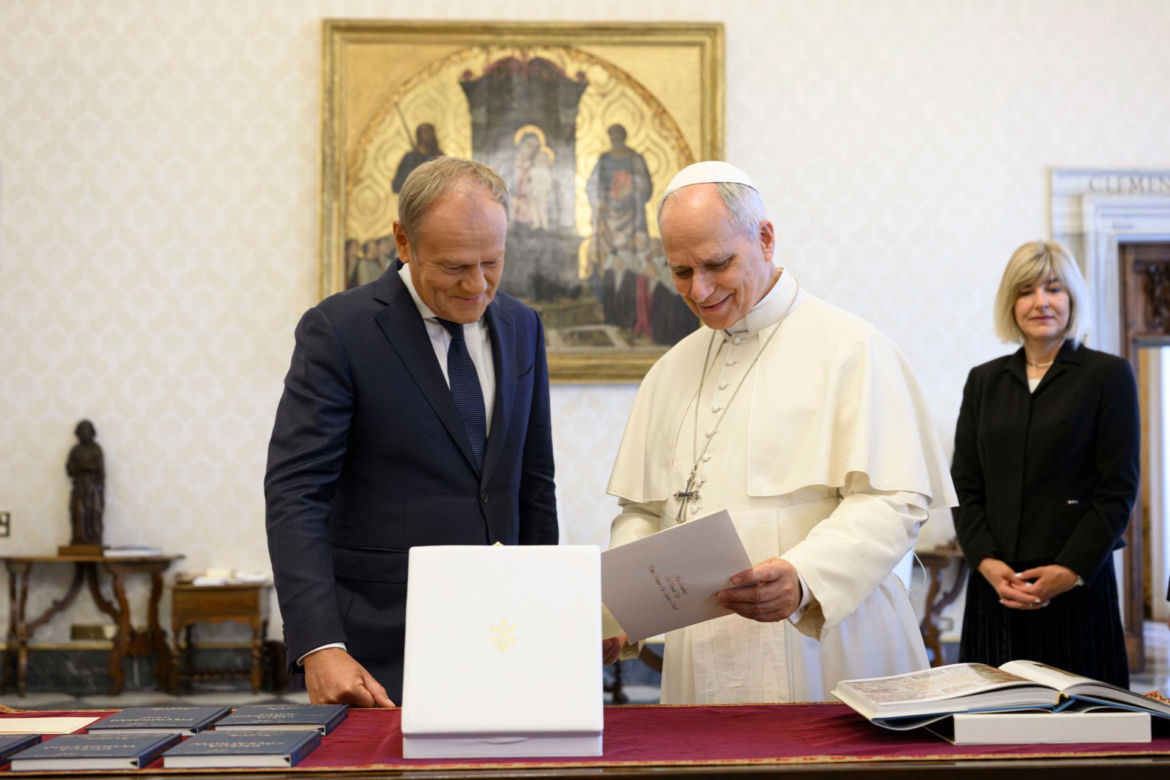 Donald Tusk u papieża Leona XIV