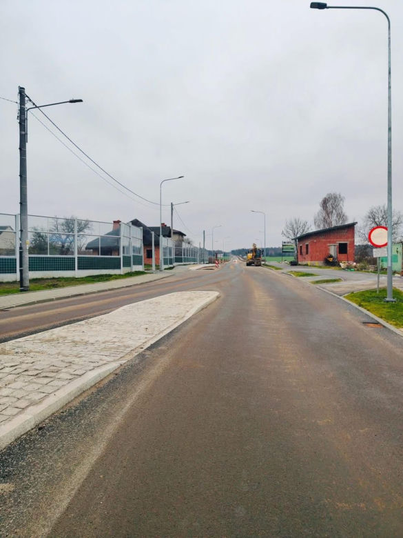 Remont drogi Tychów Stary - Starachowice