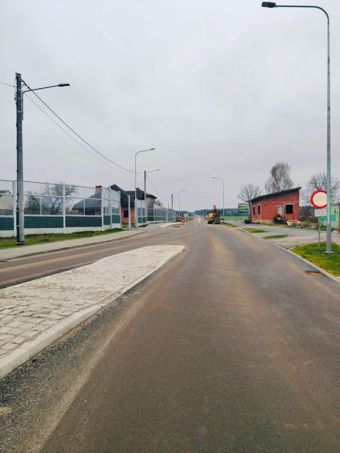 Remont drogi Tychów Stary - Starachowice