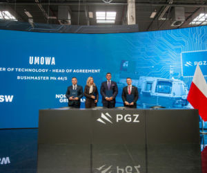 Armaty Bushmaster z polskiej fabryki. Huta Stalowa Wola i Northrop Grumman podpisały strategiczne porozumienie