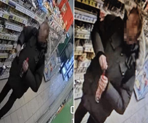 Wlał coś do octu i uciekł ze sklepu. Policja zatrzymała mężczyznę