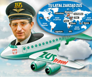 ZUS zwiedził świat za niemal pół miliona zł