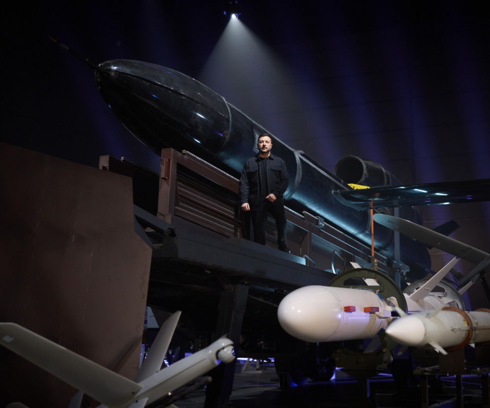 Wołodymyr Zełenski o robotyzacji pola walki