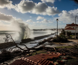 Wsparcie dla ofiar orkanu Kristin w Portugalii. Co zaskoczyło władze i mieszkańców?