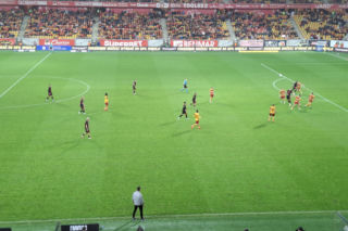 Jagiellonia - Górnik. Dziwna decyzja sędziego. Duma Podlasia okradziona?