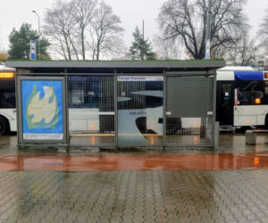 Eko-wiata przystankowa na Turzynie