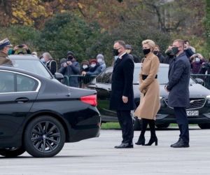 Ulubiony płaszcz Agaty Dudy