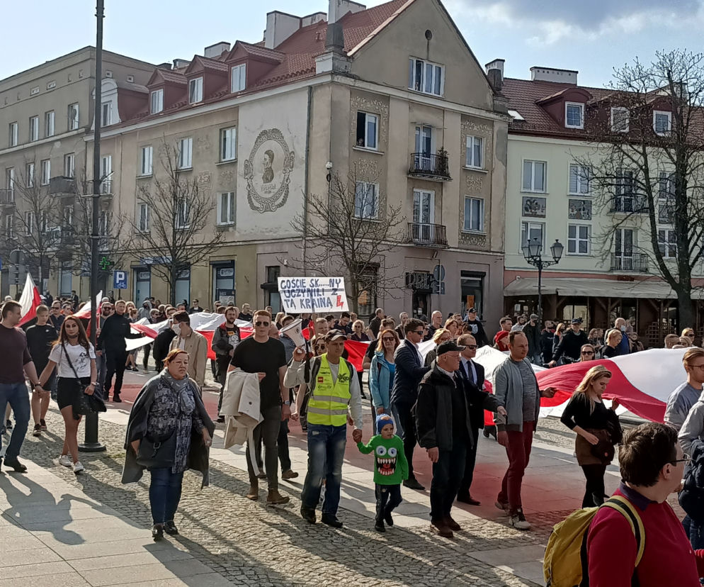 marsz antycovidowców