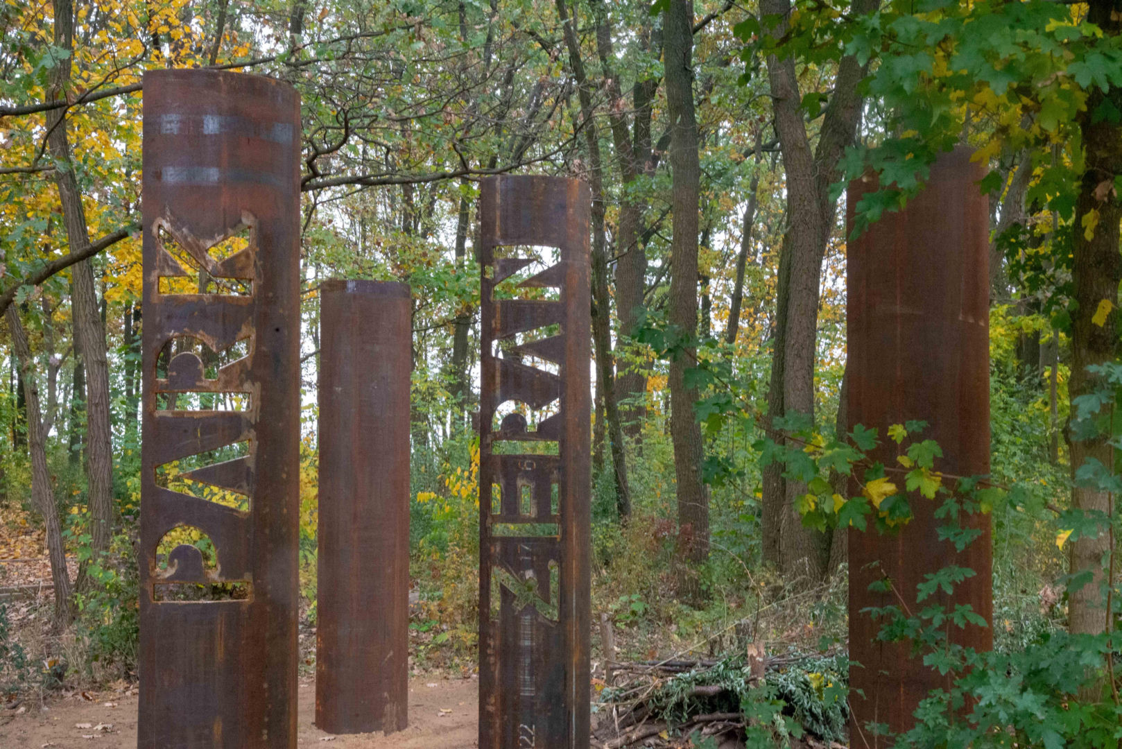 Park Żerański – detale i mala architektura