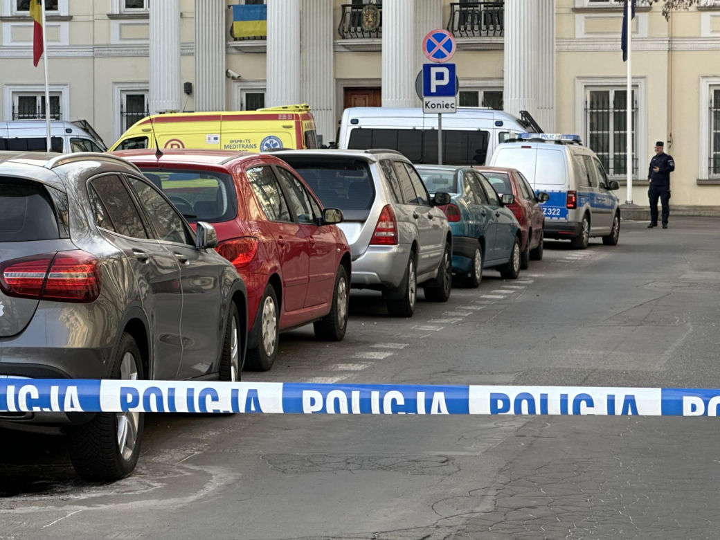 Akcja policji w centrum Warszawy
