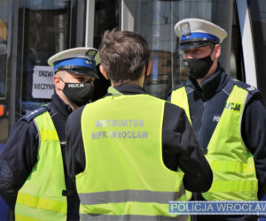 Szkolenie MPK Wrocław dla policjantów z drogówki