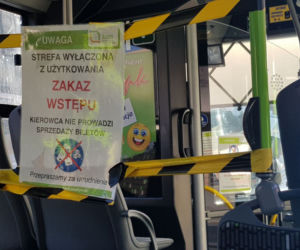 Kolejne obostrzenia w autobusach i tramwajach w Olsztynie