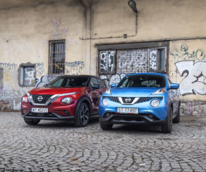 Nissan Juke pierwszej i drugiej generacji 