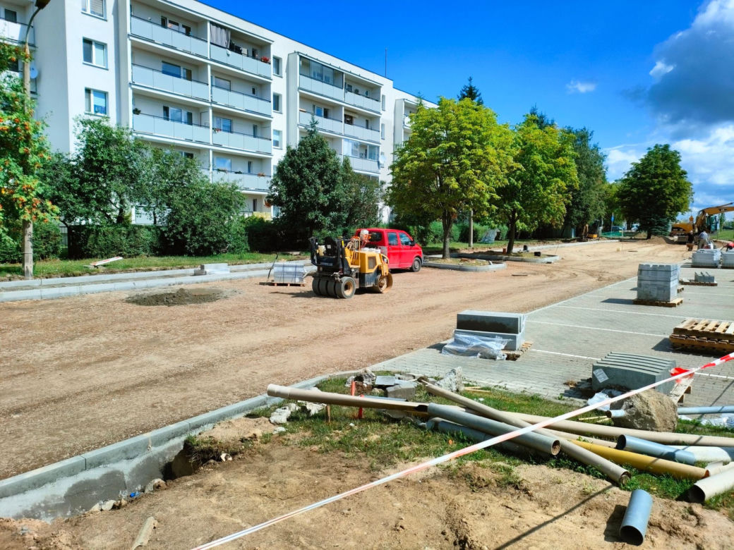 Remont ul. Kasztelańskiej w Łomży. Zaglądamy na plac budowy