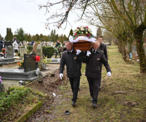 Pogrzeb Ewy Orłowskiej w Starogardzie Gdańskim. Zginęła z ręki kochanka