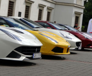 Kawalkada Ferrari przez Polskę 2015