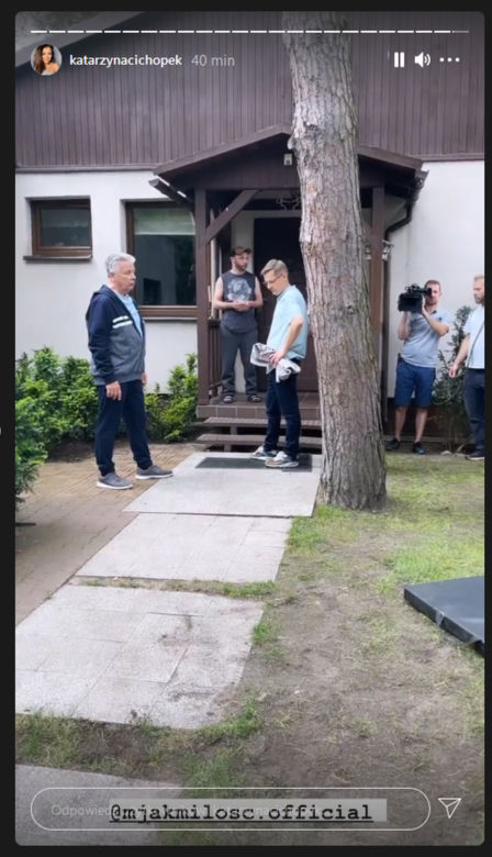 M jak miłość po wakacjach 2021. Piotrek (Marcin Mroczek), Wojtek Marszałek (Emilian Kamiński)