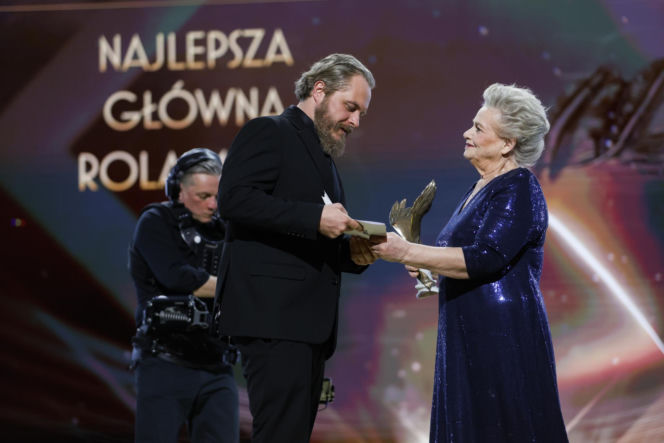 Magda Zawadzka, Anna Seniuk, Krystyna Janda na gali Orłów 2026