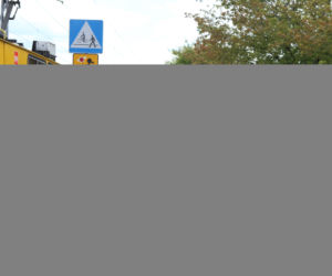 Suzuki wjechało pod tramwaj w Warszawie