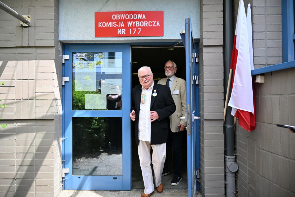 Wybory prezydenckie 2025 - Lech Wałęsa.