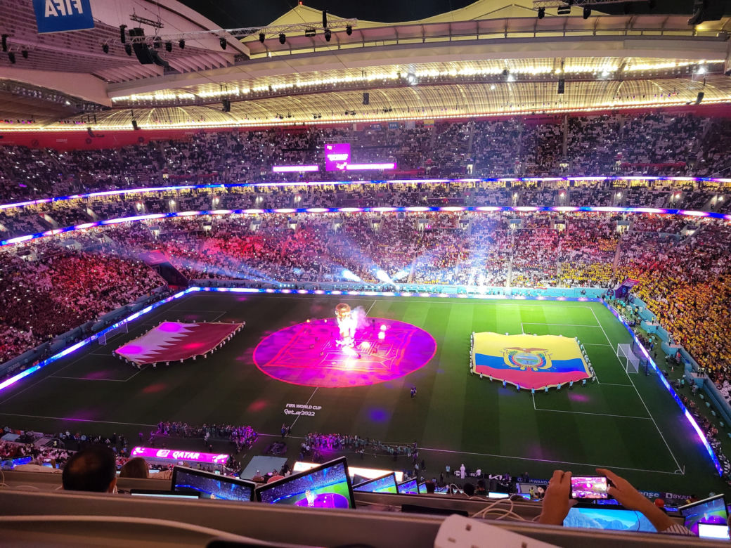 Tak Katarczycy chronią mecz otwarcia mundialu