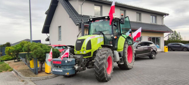 Rolnicy wyszli na ulice. Rozpoczął się protest w woj. łódzkim. „Opłacalność jest na krytycznym poziomie”