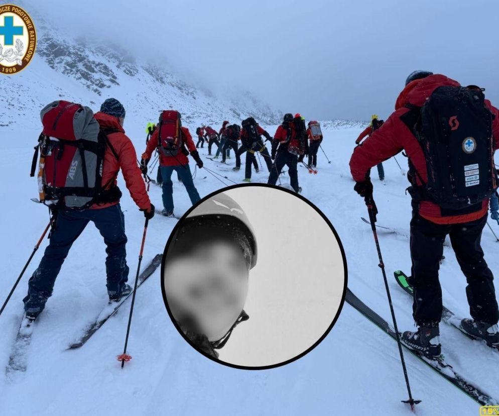 Sosnowiczanin zaginął w rejonie Orlej Perci. Jego ciało odnaleziono pod lawiną