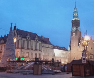 Choinka na wrocławskim rynku