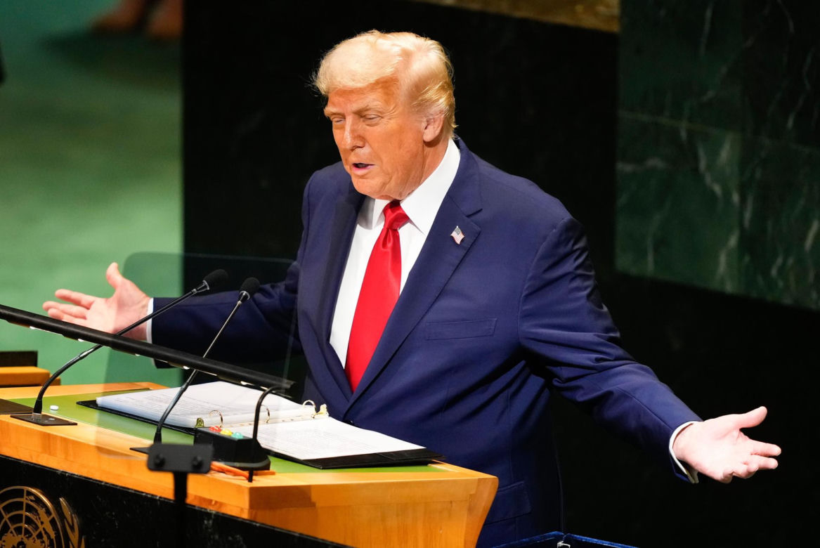 Przyjęcie Donald Trumpa.