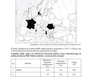 Matura 2018 - Geografia poziom rozszerzony. Arkusze egzaminacyjne