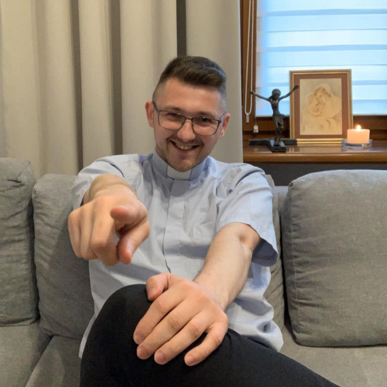 Ks. Tomasz Białoń po kolędzie poszedł do niewierzącego