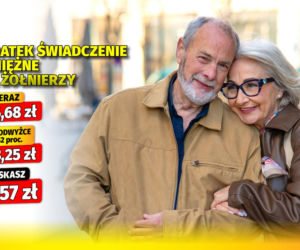 Dodatki emeryckie waloryzacja 4,52%
