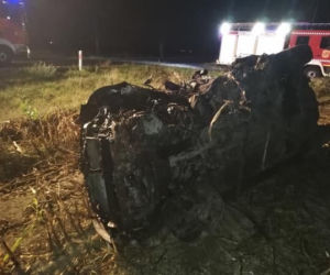 Tragiczna śmierć na DK15. Kierowca wypadł razem z fotelem