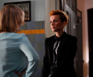 O mnie się nie martw. Laura Curyło (Katarzyna Zielińska), Iga Małecka (Joanna Kulig)