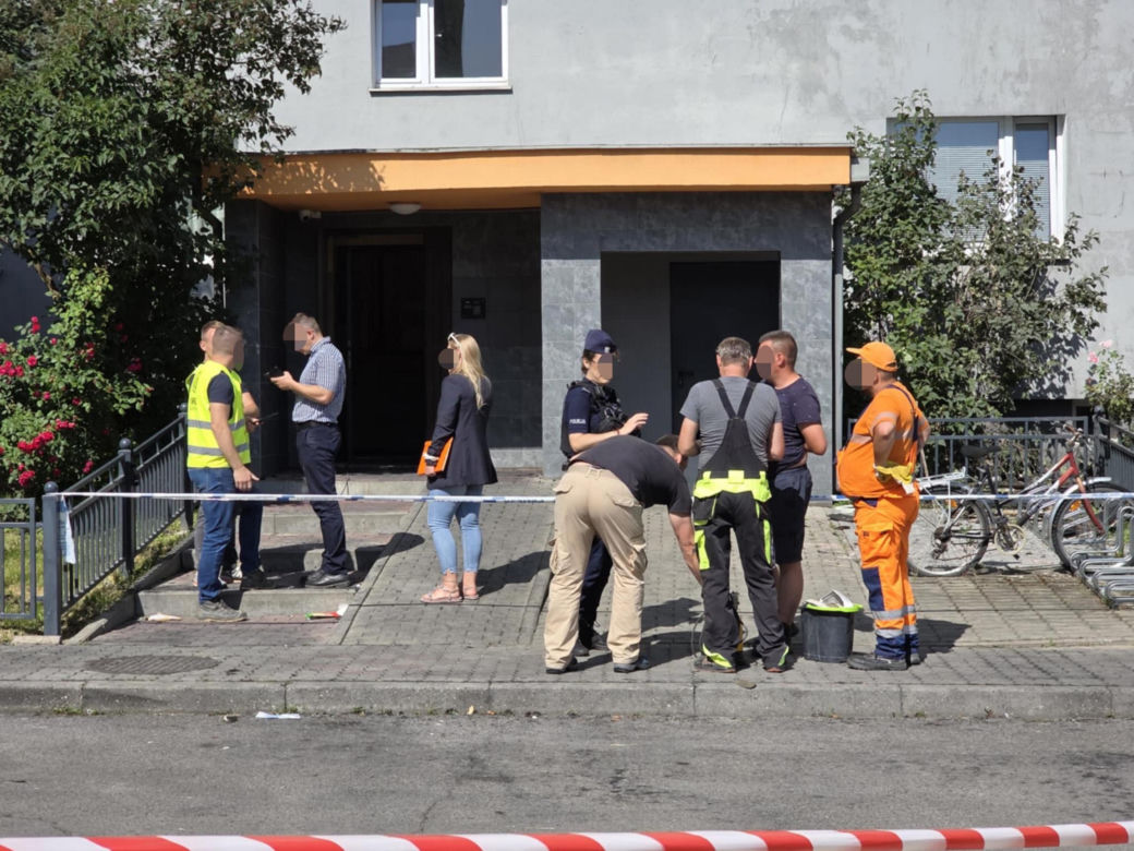 Rzeszów mieszkańcy nie mogą wrócić do bloku.