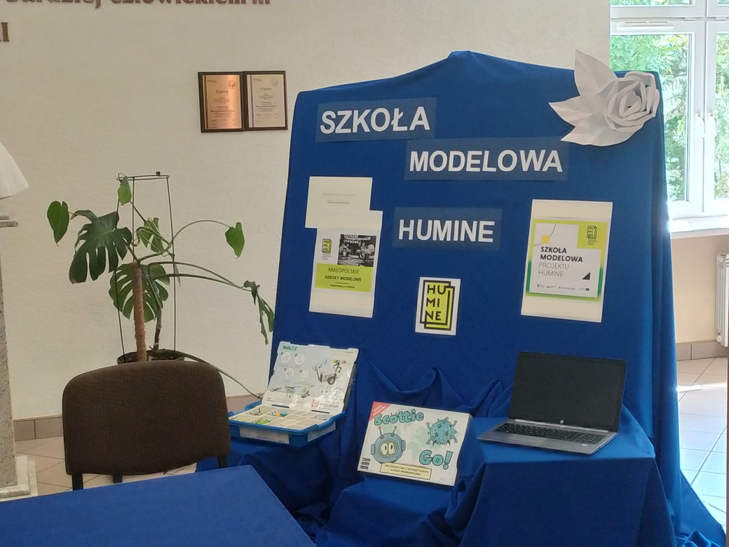 Zespół Szkół w Skrzyszowie szkołą modelową projektu HUMINE