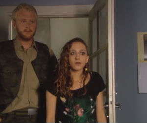 Ranczo 8 sezon odc. 102. Kinga (Agnieszka Pawełkiewicz), leśnik Paweł (Dobromir Dymecki)