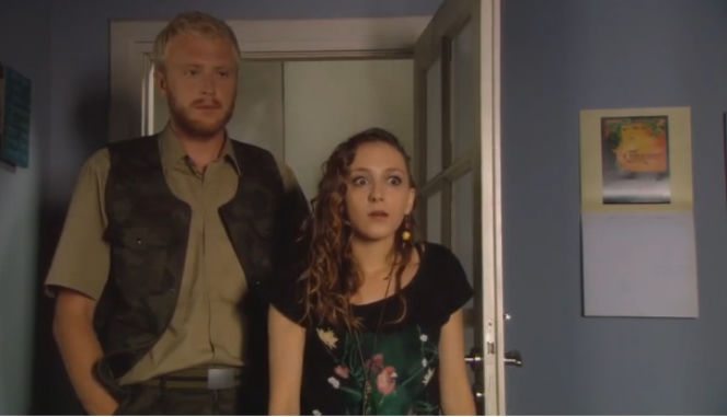 Ranczo 8 sezon odc. 102. Kinga (Agnieszka Pawełkiewicz), leśnik Paweł (Dobromir Dymecki)