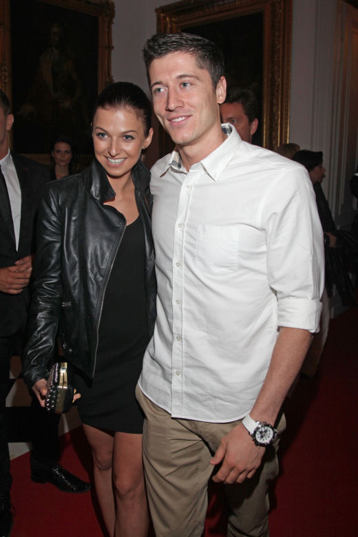 Anna i Robert Lewandowscy