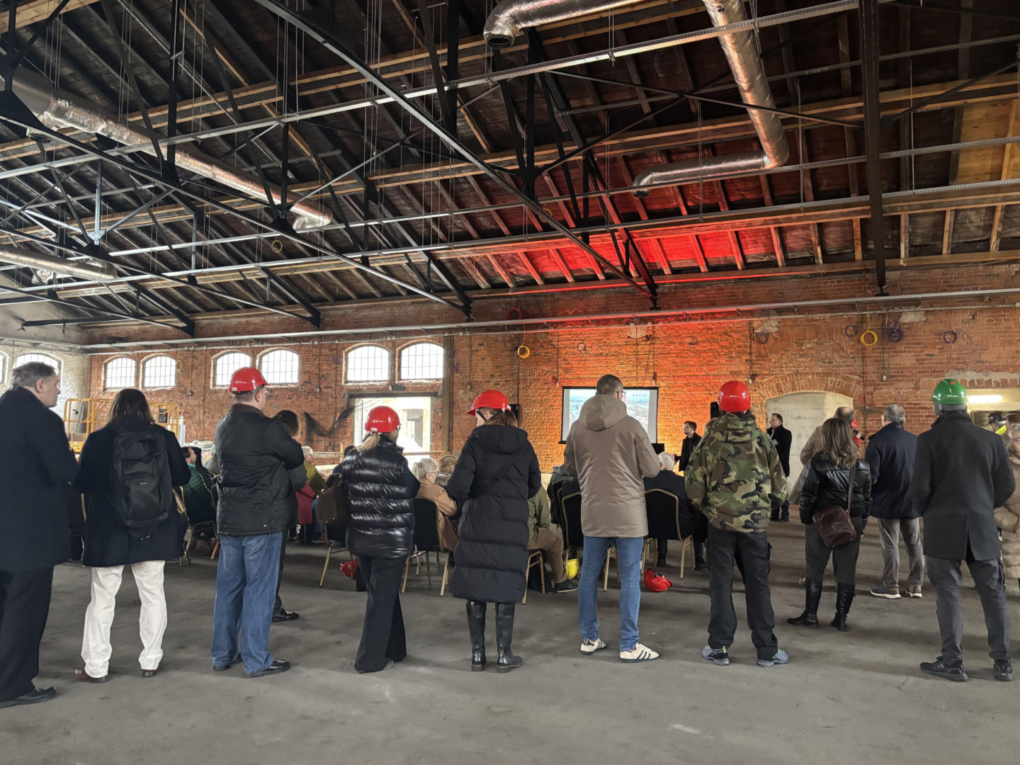 Spotkanie z mieszkańcami w Królewskiej Papierni