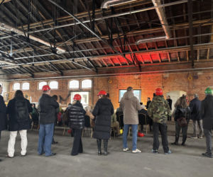 Spotkanie z mieszkańcami w Królewskiej Papierni