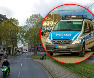 Sceny grozy na ulicy w Düsseldorfie. Polak rzucił się na swoją żonę z nożem! 