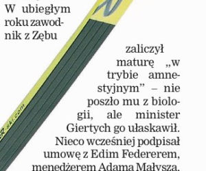 Matura Kamila Stocha