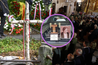 Pogrzeb Wandy Traczyk-Stawskiej. Jacek Wszoła tydzień temu pochował matkę, potem pożegnał ciotkę