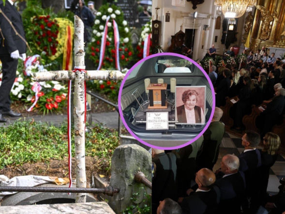 Pogrzeb Wandy Traczyk-Stawskiej. Jacek Wszoła tydzień temu pochował matkę, potem pożegnał ciotkę