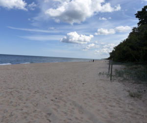 Zejście na plażę hotel Gołębiewski Pobierowo [ZDJĘCIA]